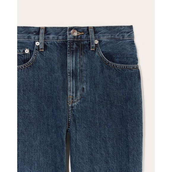 Everlane High Rise Straight Jean - Picture 3 of 7